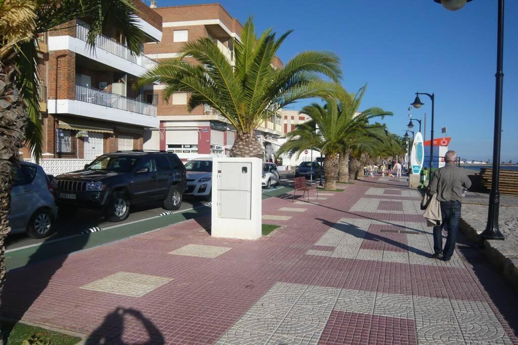 Piso En Primera Linea Con Wifi Y Vistas Al Mar Lo Pagán Exteriör bild