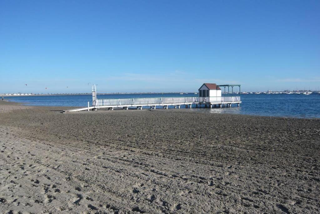 Piso En Primera Linea Con Wifi Y Vistas Al Mar Lo Pagán Exteriör bild