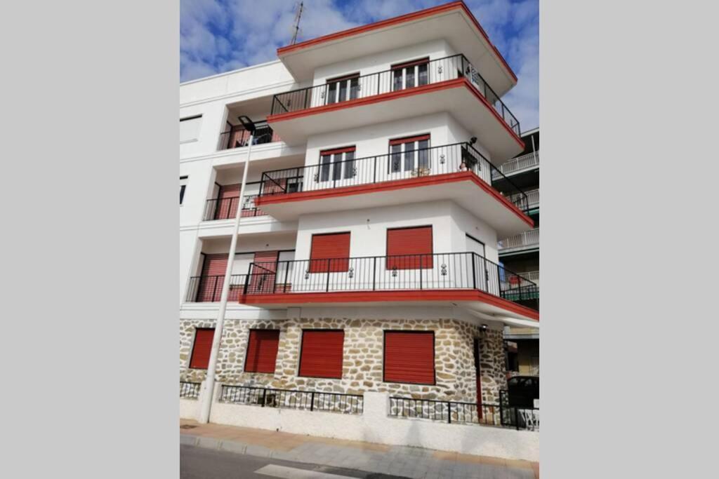 Piso En Primera Linea Con Wifi Y Vistas Al Mar Lo Pagán Exteriör bild