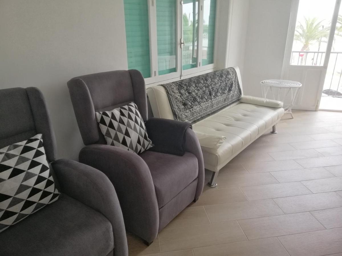 Piso En Primera Linea Con Wifi Y Vistas Al Mar Lo Pagán Exteriör bild